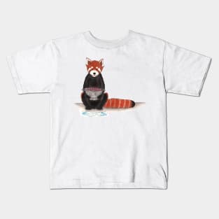 R is for Red Panda Kids T-Shirt